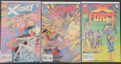 X-Force 42 43 44 Marvel Comics VF/NM combined shipping
