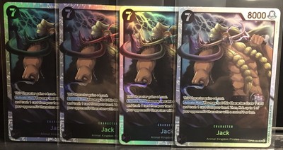 Jack - Super Rare - OP08-084 SR - One Piece Two Legends x4 English