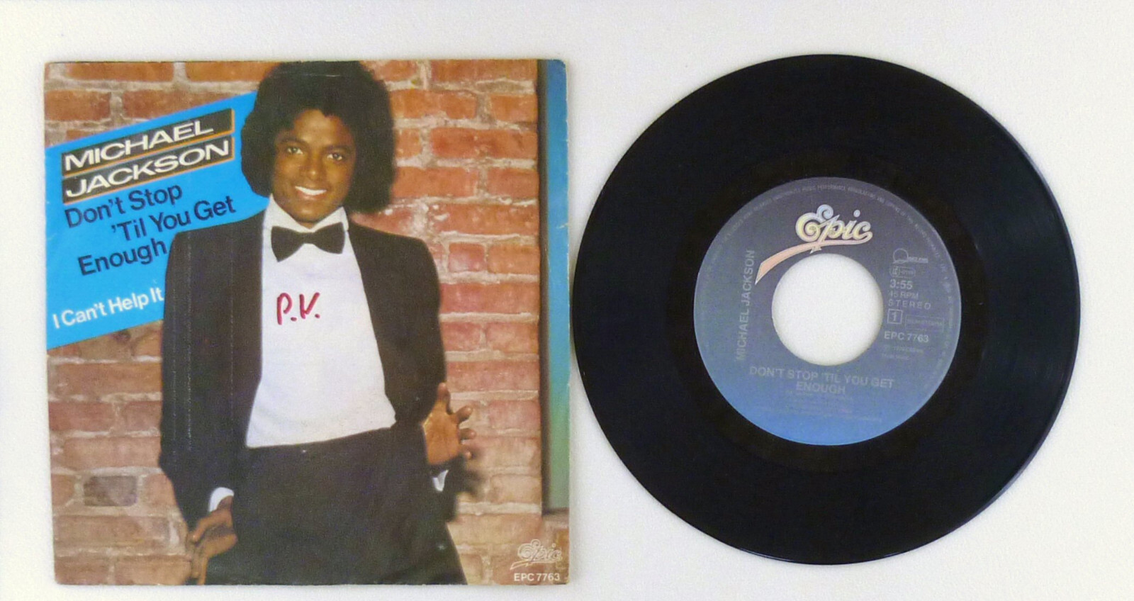 マイケルジャクソン　15cm MICHAEL JACKSON Bad JAPAN 12