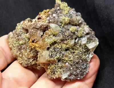 3'' CALCITE with MIMETITE from Chihuahua, Mexico