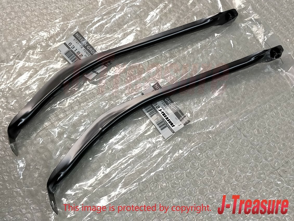 パーツ 180SX NISSAN 180SX 240SX RPS13 Front Fender Stay Bracket 2 Set