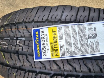 Goodyear Wrangler Fortitude HT 265/60R18 Tire