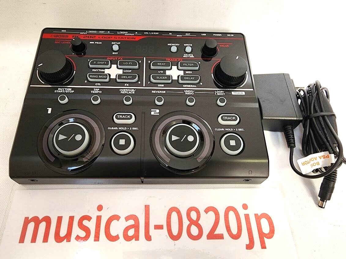 Boss RC-202 Multi Effects DJ Loop Station Looper | eBay