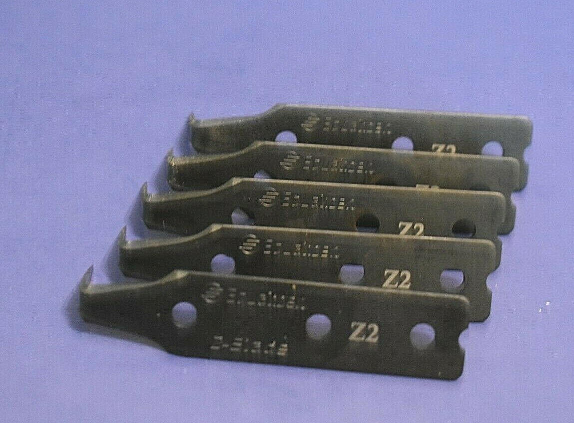 Equalizer Z Cold Knife 25 Blade Kit Z1 3/8" Z2 3/4" Z3 1" Z7 1 1/4" Z9