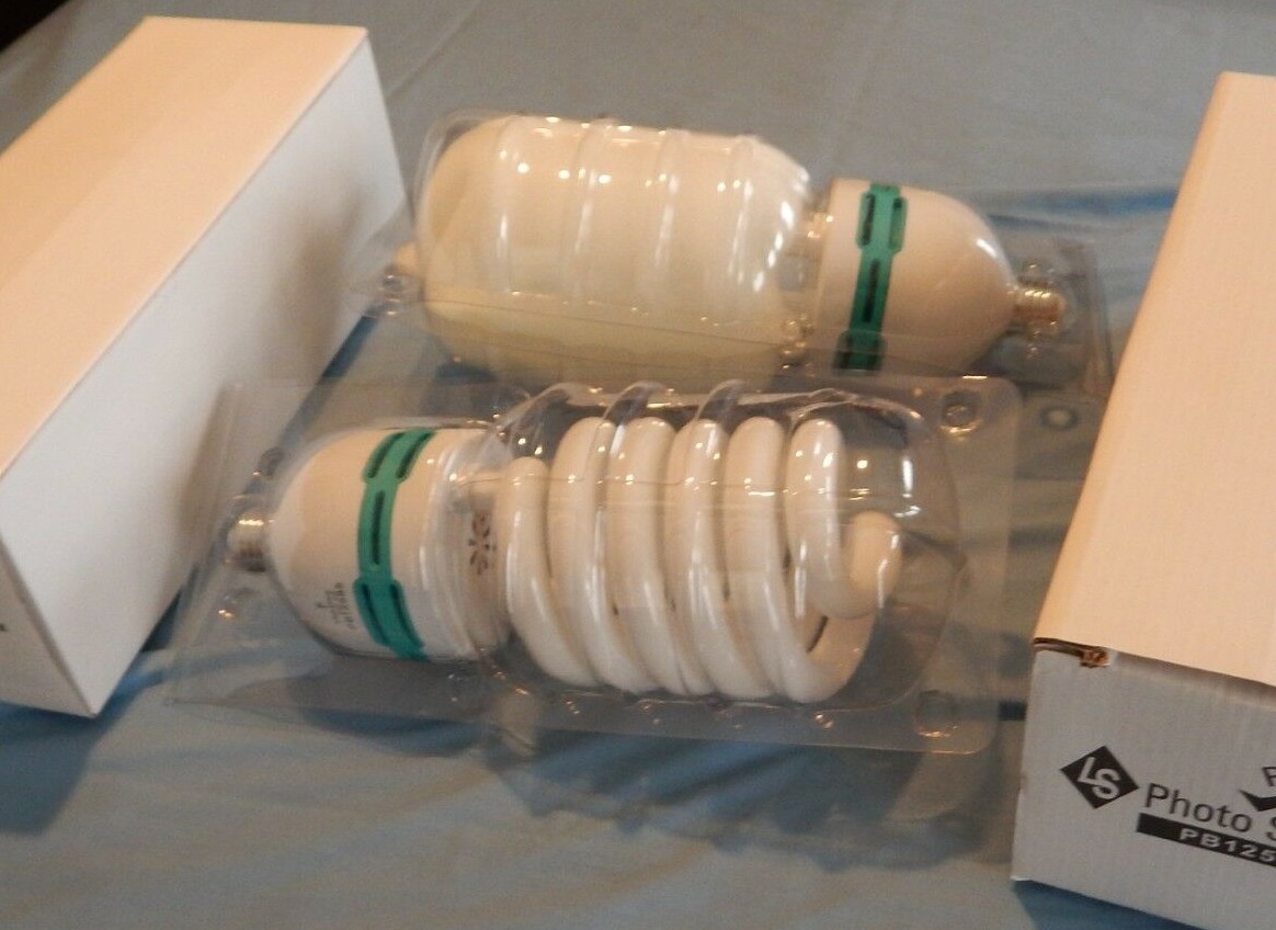 2-Pack Full Spectrum Light Bulb 105 Watt 6500K PB12585 PRO PHOTO STUDIO NIP