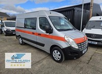 2012 Renault Master MM35 DCI S/R Van/side windows Diesel Manual