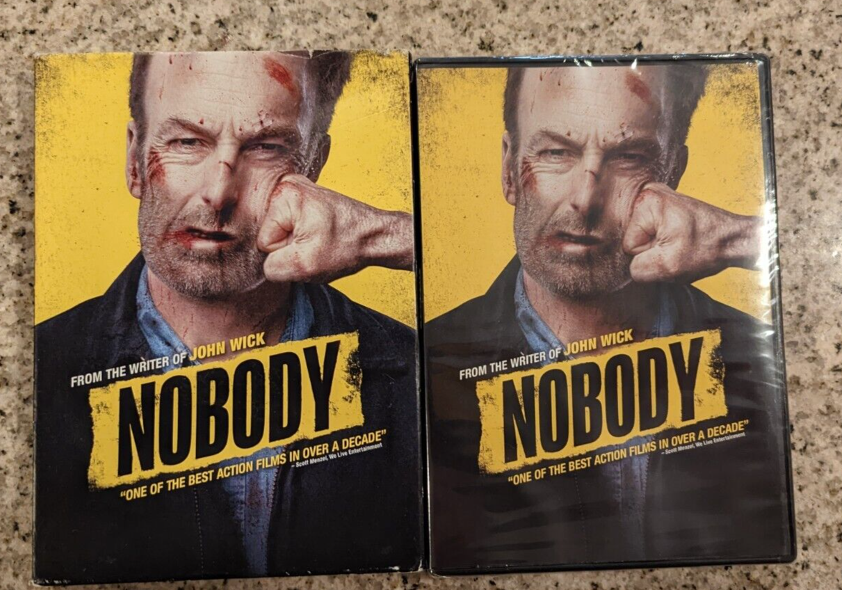 Nobody [DVD] Feature Movie starring Bob Odenkirk + slipcover