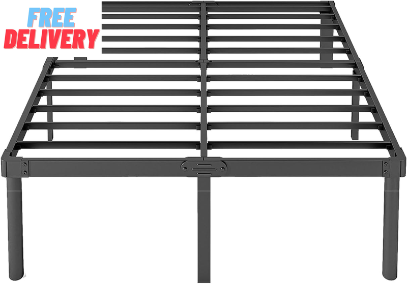 No Box Spring Needed, Metal Bed Frame Quee