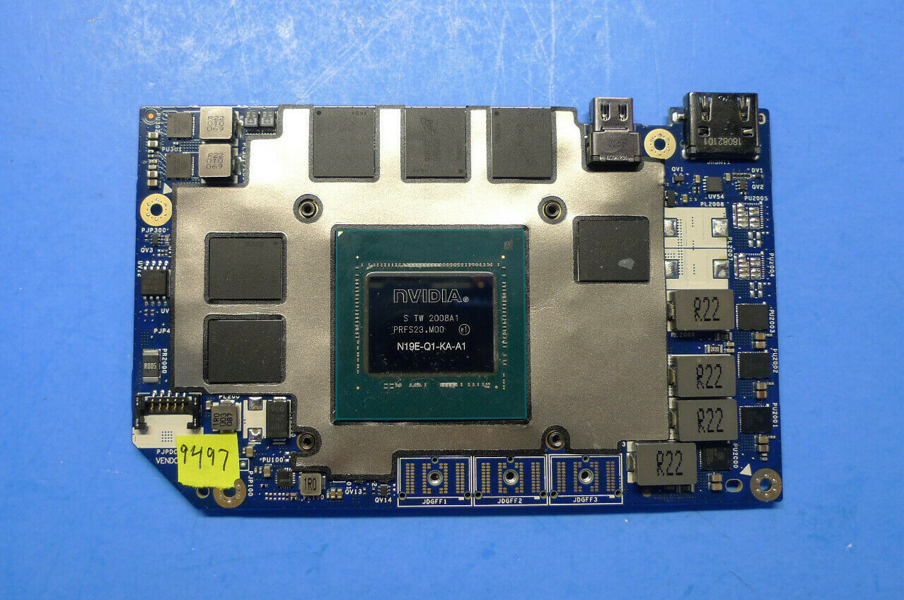 Dell Precision 7740 6GB Nvidia Quadro RTX 3000 Video Card Dell Precision 7740 6GB Nvidia Quadro RTX 3000 Video Card