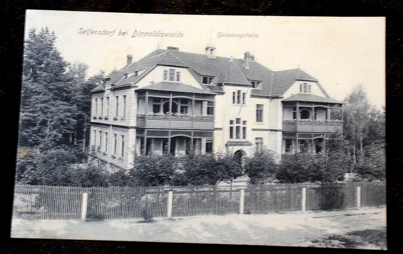 62129 Ak Seifersdorf PrÃ¨S De Dippoldiswalde Maison De RÃ©CupÃ©Ration 1928