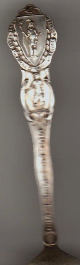 Bostonia Conditaad 1830 Old South Boston Church Sterling Silver Souvenir Spoon I
