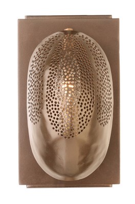 Kalco Lighting 501133BZG Lauren Wall Sconce Bronze Gold
