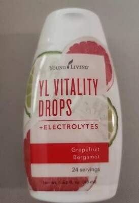 Young Living  YL Vitality Drops Grapefruit Bergamot Electrolytes NEW & SEALED!