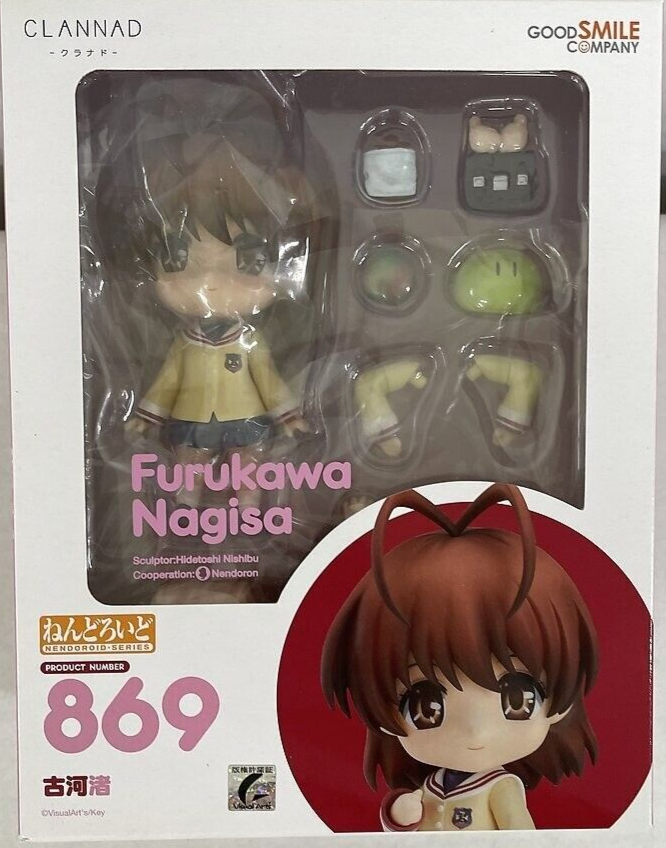 New Nendoroid CLANNAD Furukawa Nagisa Action Figure Good
