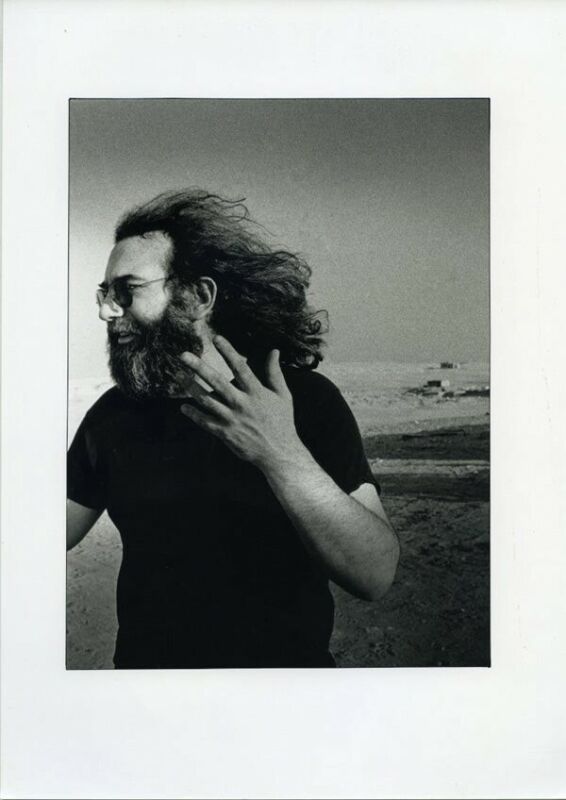 The Grateful Dead Jerry Garcia Rare Profile Vintage Original Stamped 8x12 Photo