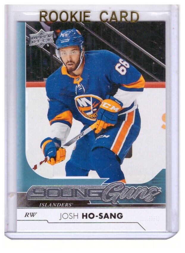Josh Ho-Sang 2017-18 Upper Deck Sr.1 Young Guns Rookie Card #205. rookie card picture