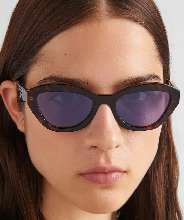 Pre-owned Prada Brand 2024  Women Sunglasses Pr A02s 17n-50b Authentic Italy Frame Case In Purple