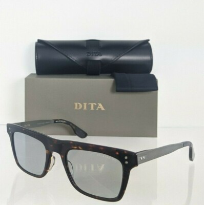 Pre-owned Dita Brand Authentic  Sunglasses Telion Dts120 02af Gun Tortoise 51mm Frame In Gray