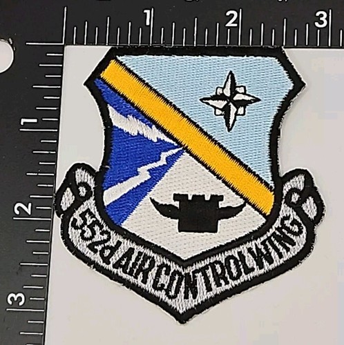 USAF MILITARY 552d AIR CONTROL WING PATCH BRAND NEW OLD STOCK