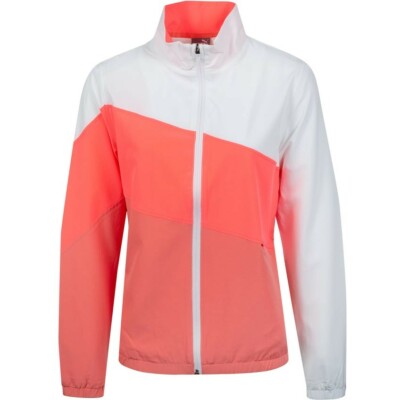 Women's Puma W Track Jacket Georgia Peach/Ignite Rose - size S