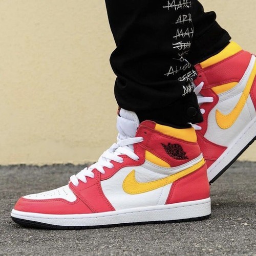 Air Jordan 1 Высокие мужские кроссовки в стиле ретро OG, размер 9,5, баскетбольные кроссовки