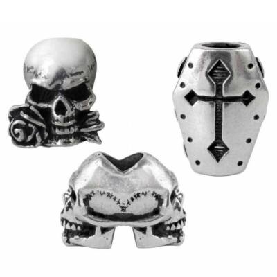 Alchemy Gothic Funereal Beard & Hair Beads   Local Stock   Gothic