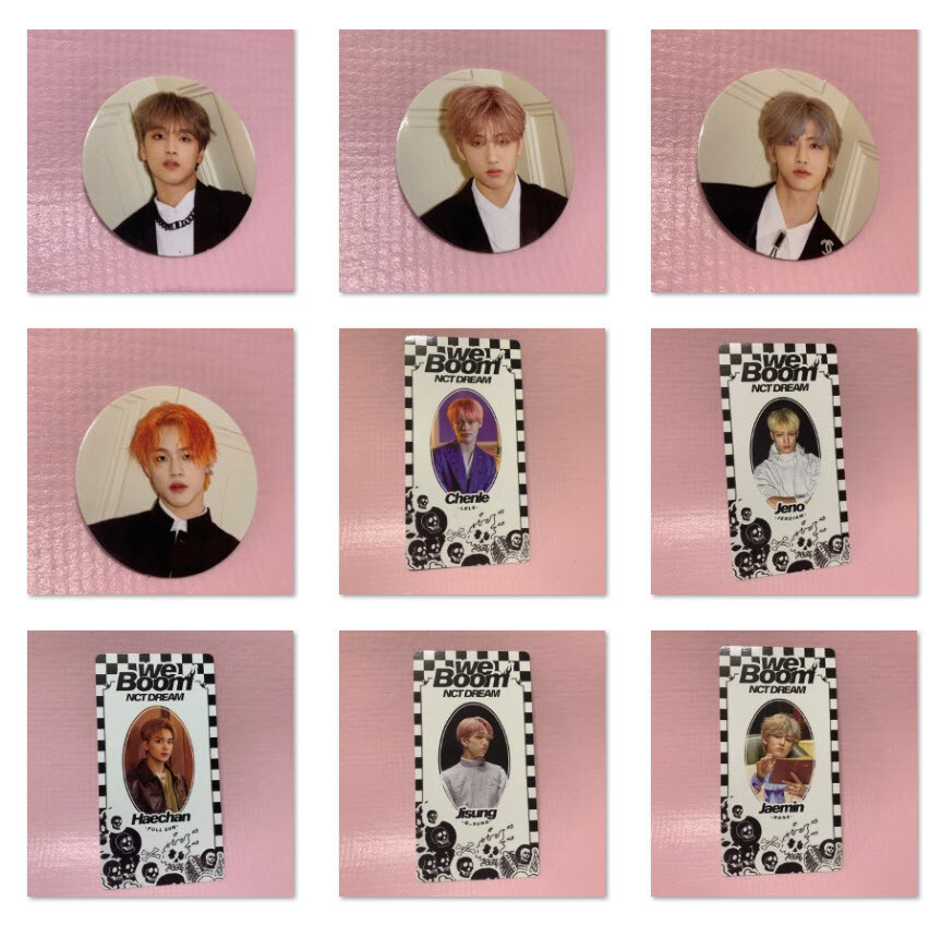 NCT Dream Official BOOM / CIRCLE Card 3rd Mini Album WE BOOM