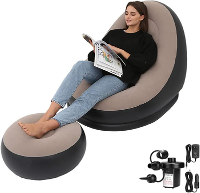 Inflatable Chair with Household Air Pump Air Sofa Inflatable