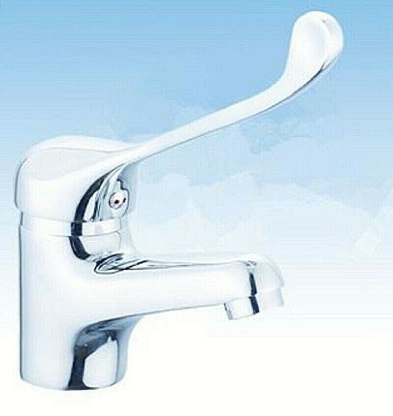 Rubinetto Miscelatore Maniglia a Leva Lunga Lavandino Modello Milano 52351 eas