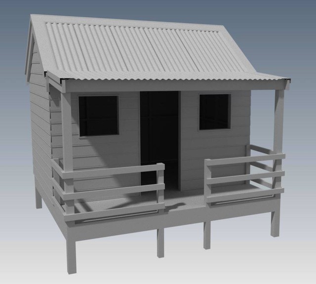 CUBBY HOUSE "Great Aussie Outback Style" BUILDING PLANS Toys Outdoor Gumtree Australia
