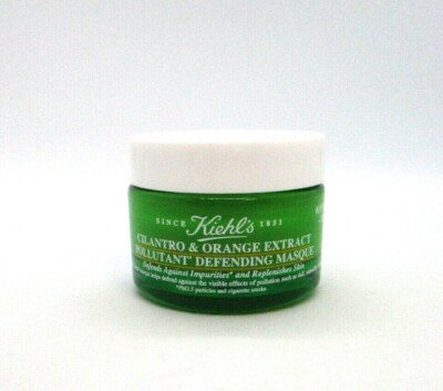Kiehl's Cilantro & Orange Extract Pollutant Defending Masque ~ 0.95 fl oz. ~ 