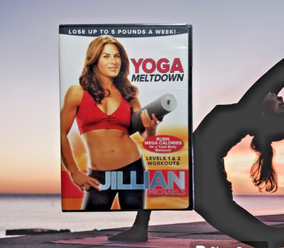 Jillian Michaels YOGA MELTDOWN Lose Up To 5 Pounds a Week DVD NEW SEALED 2 Level