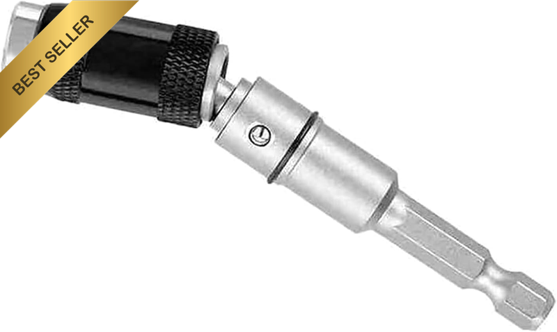 Magnetic Pivot Drill Bit Holder Steel Impact Pivoting Swivel Screw Drill Bit Qui