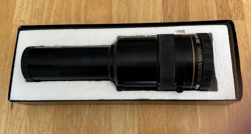 D.O. INDUSTRIES Golden Navitar Slide Projector Lens 200-300mm 8-12" f/3.5 Zoom