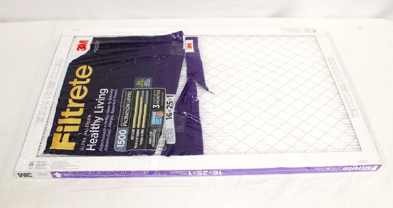 Shop Filtrete 6-Pack 1500 MPR 16-in X 20-in X 1-in Air Filters With PF - Foto 8