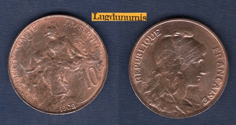 10 Centimes Daniel-Dupuis 1902 Sup - Iii RÃ©Publique, 1871-1940 â