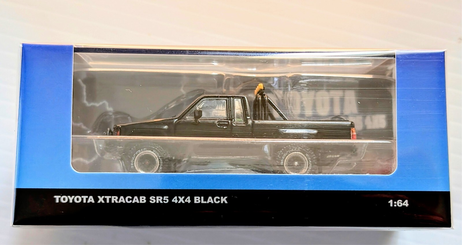 TOYOTA カーロック イエロー・ブラック 京商 1/43 トヨタ ランドクルーザー 250 ZX オプションホイール