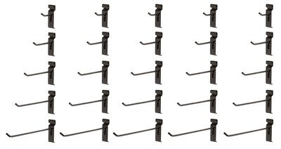 SSWBasics Gridwall Accessories Set - 25 Assorted Gridwall Hooks, 5 Each of 2'',