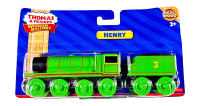 Thomas & Friends Wooden Railway HENRY w/TENDER - Sealed New Old Stock