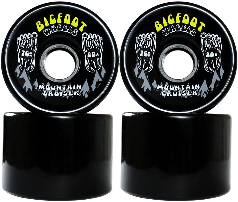 Longboard Wheels 76Mm 80A SHR Mountain Cruisers