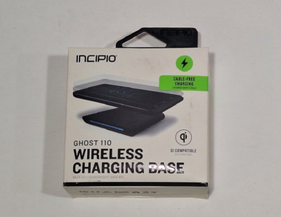INCIPIO GHOST 110 WIRELESS CHARGING PAD BASE QI COMPATIBLE PHONES NEW IN BOX