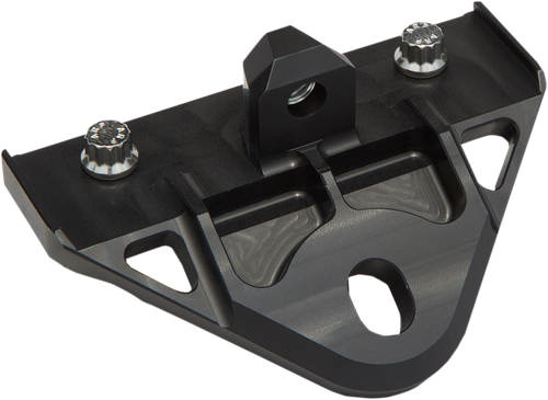 リクエスト品 ALLOY ART BLK Front Motor Plate Mount 82-00 FXR 99-08 FLHT