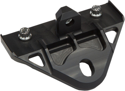 Alloy Art Black Front Motor Mount Plate 1982-2006 Harley Low Rider FXR FXRS FXRC