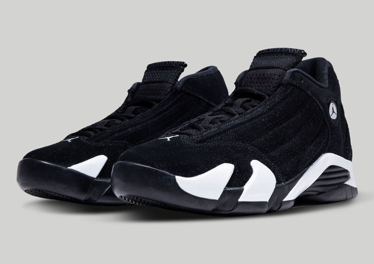 シューズ(男性用) JORDANs BRAND AIR JORDAN 14 RETRO Jordan 14 Retro 'Black White' - Air Jordan - 487471 016