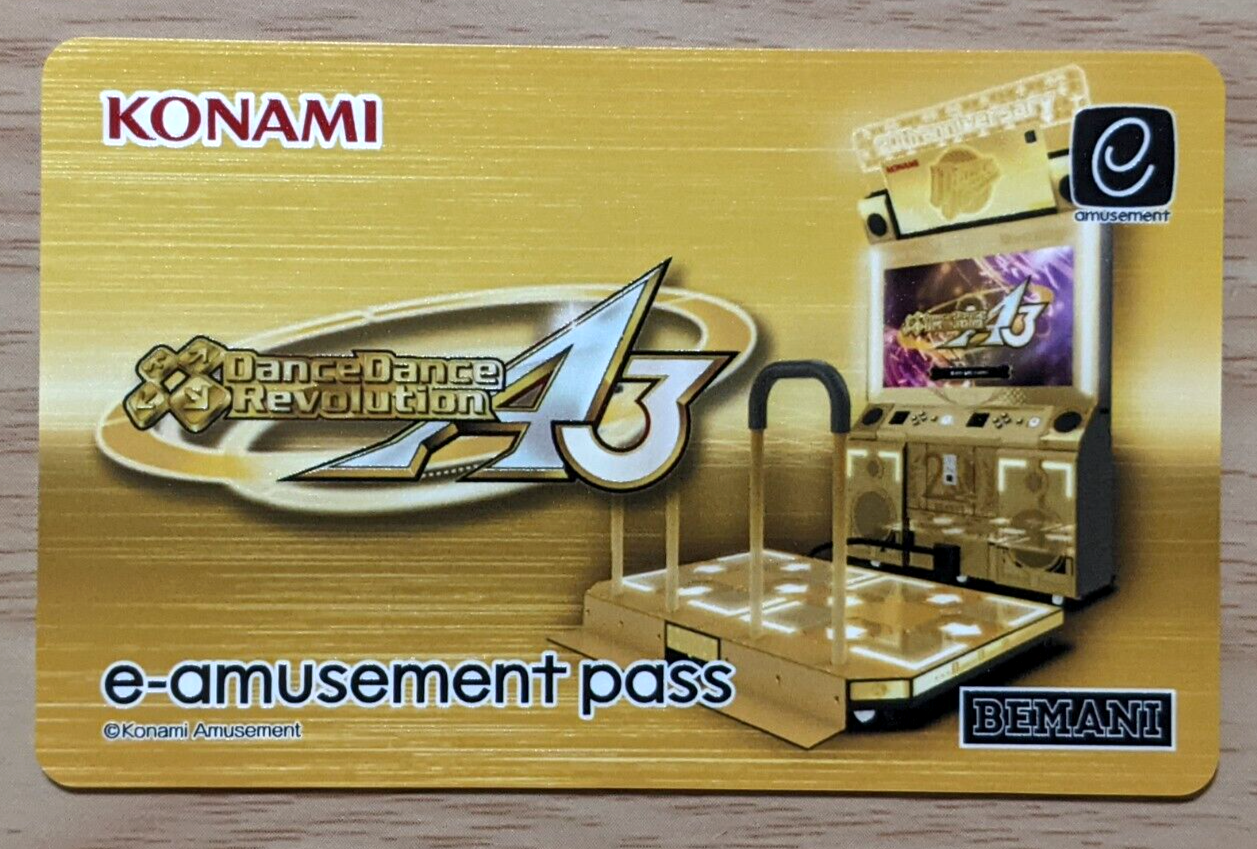ニアノア e-amusement pass Konami E-Amusement Pass – DDRPad.com
