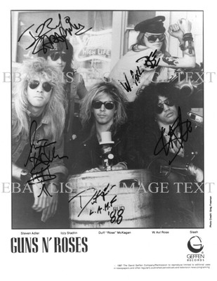 Guns N' Roses 1991年Izzyラストステージ チケット半券 Guns N´ Roses 1991年Izzyラストステージ チケット半券
