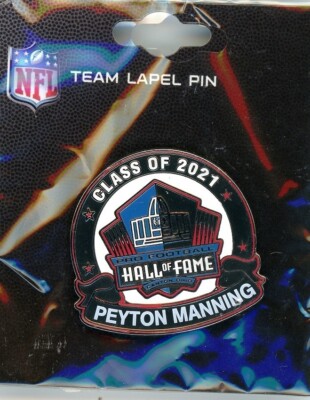Peyton Manning 2021 NFL Hall Of Fame Pin HOF  Colts Broncos PSG New inPackage