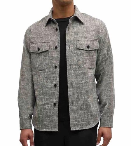 ジャケット・アウター tweed grey short drizzler jacket tweed grey short drizzler jacket