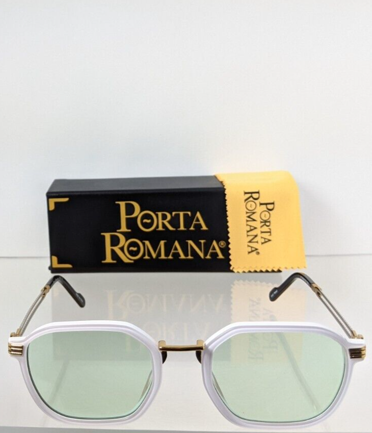 Pre-owned Porta Romana Authentic  Sunglasses Mod. 010 Col. 10a2 Vintage Frame In Green