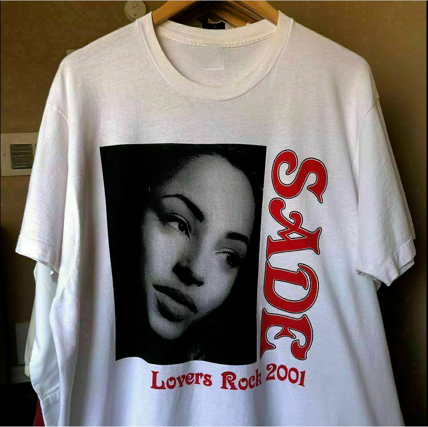 Sade  Tシャツ Lovers Rock Tour 2001 希少 XL